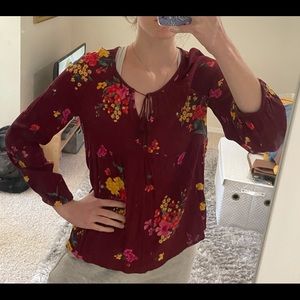 Floral Dressy Top